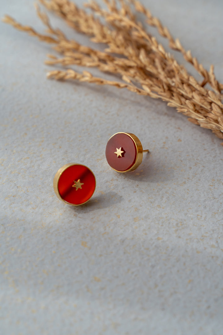 Cherry Twinkle studs